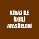 Kiraz İle İlgili Atasözleri ve Anlamları